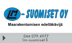 LM-Suomiset Oy logo